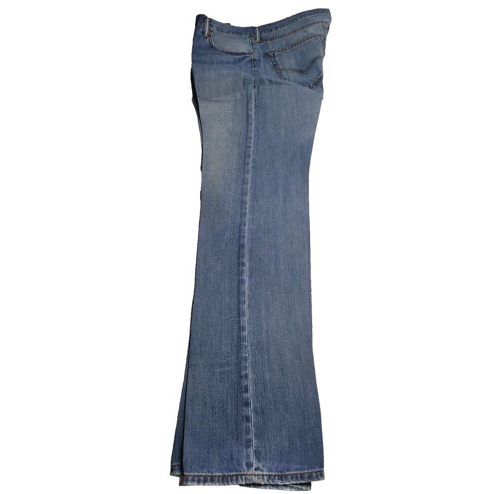 3558Levi's 501 Original‎ Jeans Men's 36x34 Blue Button Fly Straight Fit Med Wash